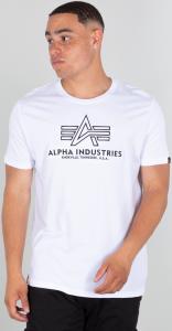 Футболка Alpha Industries Basic Embroidery T-Shirt, белый