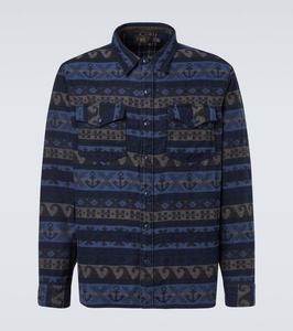 Хлопковая рубашка RRL, Rl -756 Navy Multi