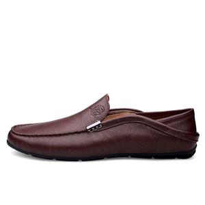 LAORENTOU Мужские повседневные туфли мужские низкие тёмно-коричневые, цвет Dark Brown