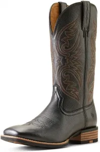 Мужские ковбойские сапоги Ariat Black Carbon Ricochet
