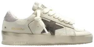 Кроссовки Golden Goose Wmns Stardan 'White Metallic Silver Pink', белый