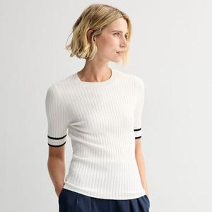 Футболка с короткими рукавами Nine West, цвет daisy dew