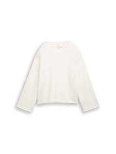 Свитер TOM TAILOR DENIM, от белого