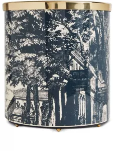 Корзина для бумаги Giardino Settecentesco (28 x 26 см) Fornasetti, синий