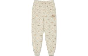 Повседневные брюки унисекс темно-кремовые MLB