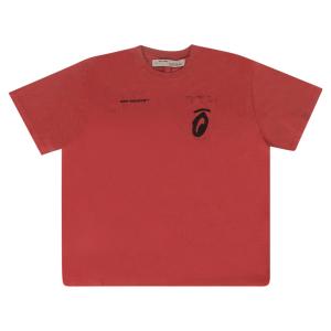 Off-White Футболка Split Arrow Красная