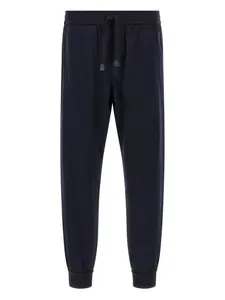 Спортивные брюки на резинке со шнурком Brioni, синий