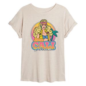 Футболка с принтом Cali Dream от Juniors Barbie, бежевый
