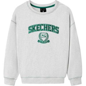 Свитшоты Unisex Light Heather Gray 0248 Skechers, серый