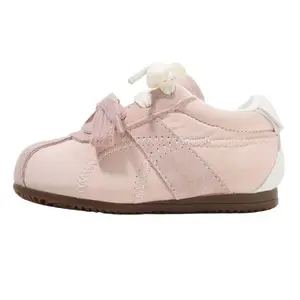 Нескользящие дышащие низкие туфли для малышей MAIBUXIONG, розовый