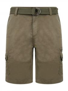 Тканевые шорты Threadbare, хаки