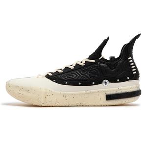 361° Баскетбольные кроссовки с низким верхом, увеличивающие рост, противоскользящие и износостойкие, мужские, бежево-черные