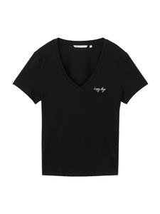 Рубашка TOM TAILOR DENIM, черный