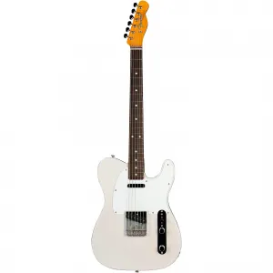 Электрогитара Fender Jimmy Page Mirror Telecaster, белый блонд