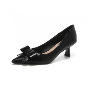 Bamiti Женские туфли на высоком каблуке черные, цвет Black