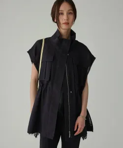 Военный жилет, напоминающий лён Babylone, цвет Charcoal 18