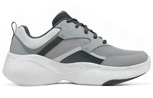 Кроссовки мужские низкие серые Skechers