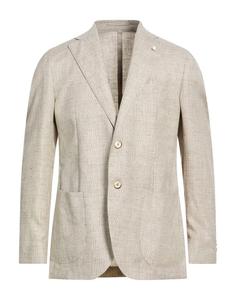 Блейзер Luigi Bianchi Mantova, светло-серый