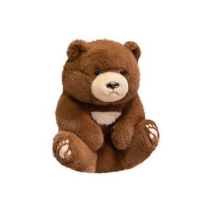 Плюшевая кукла Growth Companion YaYa Bear высотой 28см/35см Mr. Toy, коричневый