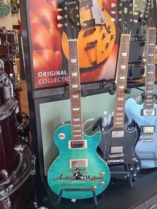 Epiphone Goryo Yuto Les Paul Standard с кейсом - Quilt Blue Burst