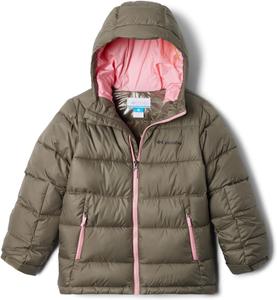 Columbia детская куртка с капюшоном Pike Lake II, Stone Green