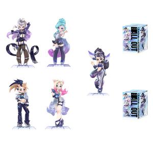 Загадочная коробка League Of Legends Одиночная загадочная коробка/Полный набор 5 шт POP MART, 2 Mystery Boxes (Random Style)