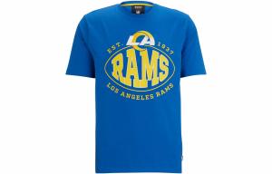 Футболка мужская синяя HUGO BOSS