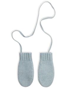 Bonpoint варежки из шерсти Thuri, синий