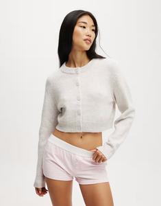 Cotton:On персиковые трикотажные шорты в розовую полоску Фрэнки