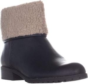 Женские модные ботильоны Style & Co. Bettey с закрытым носком из искусственного меха, Black