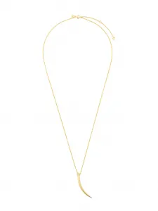 Позолоченное колье Tusk с бриллиантами Shaun Leane, золотой