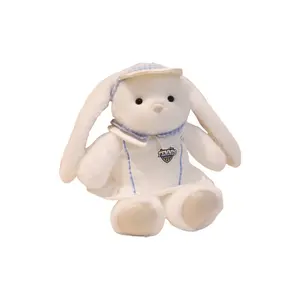 Очаровательная креативная милая бейсбольная куртка кролик плюшевая кукла высота 40см/53см PUDOWRABBIT