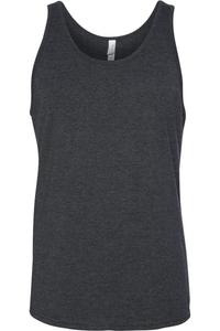 Майка BELLA + CANVAS Heather CVC, темно-серый