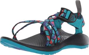 Детские спортивные сандалии Chaco ZX1 Ecotread, Big Kid (8-12 Years) Break Teal