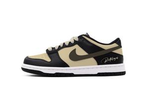 Nike Dunk Black Brown Raspberry нескользящий устойчивый к истиранию легкий с амортизацией низкий верх