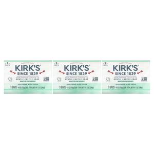Кокосовое масло Kirks Gentle Castile Soap успокаивающее