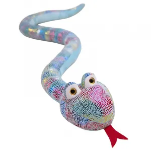 Плюшевая игрушка Cartoon Big Eye Snake Bitter purchase, синий