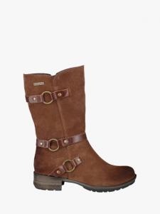 Сапоги до бедра из нубука средней высоты susie 07 Josef Seibel, желто-коричневый