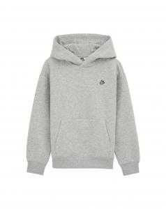 WE Fashion Толстовка в светло-сером, крапчато-сером цвете