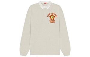 Рубашка поло мужская светло-серая Kenzo, серый