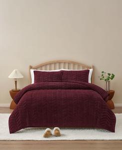 Комплект постельного белья Coco из 3 предметов, размер King UGG, Wild Grape