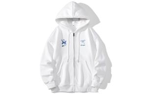 Толстовка Warrior Huichao Star Cloud Collection унисекс, абрикосовая (с флисовой подкладкой)