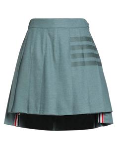 Мини-юбка Thom Browne, светло-голубой