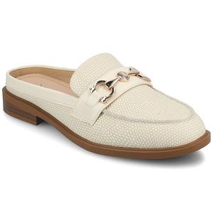 Женские лоферы Rayla с пряжкой Journee, Bone Lizard