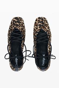 балетки с леопардовым принтом