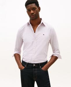 Мужская рубашка из поплина Core Tattersall Tommy Hilfiger, Medium Red / Check