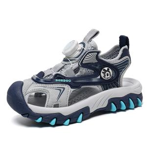 Детские сандалии Vivobook Slip Anti-Kick с дышащим, износостойким верхом и нескользящей подошвой BOBDOG, синий