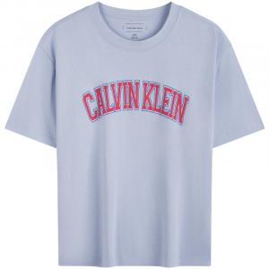 Calvin Klein Футболка SS25 Regular женская светло-фиолетовая