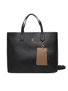 Сумка Tommy Hilfiger Th Icon Satchel AW0AW18122 Schwarz