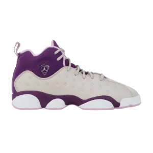 Кроссовки Air Jordan Jordan Jumpman Team 2 GS 'Desert Sand Night Purple', желто-коричневый